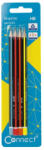 Connect Grafitceruza HB, háromszögletű, Connect 4 db/bliszter (305600) - officefirst