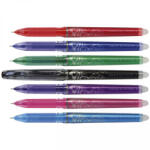 Pilot Rollertoll 0, 5mm, tűhegyű törölhető Pilot Frixion Point, írásszín fekete (BL-FRP5-B)