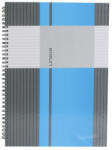 Marker Spirálfüzet A4, 80lap kockás, keményfedelű Marker Linear (A-402417) - officefirst