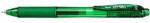 Pentel Rollertoll zselés 0, 25mm, tűhegyű BLN105-DX, Pentel EnerGelX, írásszín zöld (BLN105-DX)