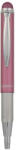 Zebra Golyóstoll metál rózsa test, Zebra Stylus Telescopic, írásszín kék (46617) - officefirst
