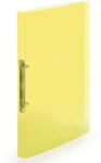 KARTON P+P Gyűrűskönyv A4, 2 gyűrűs 2cm gerinc áttetsző PP, Karton P+P Lines sárga (2-166) - veryjet