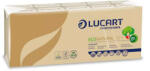 Lucart Papírzsebkendő 4 rétegű 9 lap/cs 10 cs/csomag EcoNatural 90 F Lucart_843166J havanna barna (843166J) - veryjet