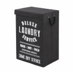  Cos de rufe, Delux Laundry, 72L, negru (619006)