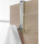  Cuier dublu de usa, PP Transparent (528012)