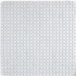  Covoras antiderapant Mosaic, 54x54 cm, PVC, alb (842022) Covor baie