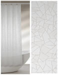 Feridras Perdea dus vinil cu motive geometrice (Dimensiuni perdea dus: 180x200 cm) (X187056) Perdea de dus