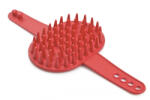 Georplast Hosszú fogú fürdetőkesztyű 17x17x4cm piros (GP10661C)