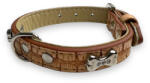 Mpets Bling nyakörv strasszköves csontokkal S 1, 5x22-30cm világos barna (M10809799A)