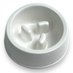 M-PETS tál falásgátlóval M 450ml fehér (M10502199C)