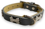 Mpets Bling nyakörv strasszköves csontokkal S szürke 1, 5x22-30cm (M10810199)