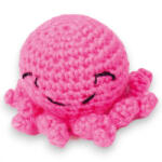 Mpets macskajáték horgolt polip 100% bio pamut 7, 5x7, 5x5, 5cm pink (M10645007)