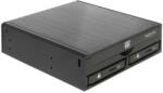 Delock 47230 5.25" Mobile Rack (Beépítő keret) 1x Slim ODD + 2x 2.5" meghajtóhoz (47230)