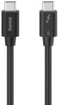 Hama Кабел "USB-C" Thunderbolt-5, 80 Gbit/s, 5A, 240W, Ultra-HD 8K, 1.00 m (HAMA-200796) - megamag