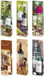  Színes Bottles papír italtáska 12x40x9 cm (PKK768179)