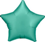  Silk Jade Green csillag fólia lufi 48 cm (DPA9914106) - csinimini
