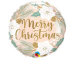 Merry Christmas, Karácsonyi fólia lufi 46 cm (MLG279062) - csinimini