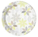  Lomb Foliage papírtányér 8 db-os 20 cm (PNN95206)