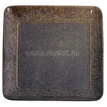  IRIS kerámia tányér virágosk kék/barna 21, 7cm (QX_IMPEX_KFT_171210) (QX_IMPEX_KFT_171210)