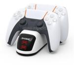 DOBE Playstation 5 Dual Sense/Edge dupla töltőállomás (fehér) (TP5-0515) (TP5-0515)