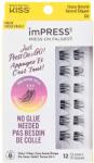 KISS Gene false Impress Press-On Falsies Classy Natural, 12 bucati, Kiss - vivantis