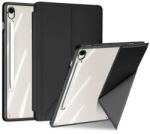 Dux Ducis GP-170300 Galaxy Tab S9 WIFI (SM-X710) / LTE (SM-X716) / S9 FE WIFI (SM-X510) fekete bőr hatású tablet tok (GP-170300)