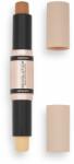 Revolution Beauty Beauty Fast Base baton pentru dublu contur culoare Medium 2x4.3 g