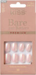 KISS Unghii false Bare But Better Premium Nails Mocha, 30 bucati, Kiss - vivantis