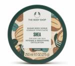 The Body Shop Shea Body Scrub exfoliant de corp cu zahăr unt de shea 240 ml