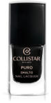 Collistar Puro Long-Lasting Nail Lacquer lac de unghii cu rezistenta indelungata culoare 313 Nero Intenso 10 ml - vivantis