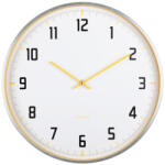Karlsson 5969BY design ceas de perete galben, diametru 40 cm