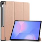 Gigapack GP-169356 Galaxy Tab S10 FE Plus WIFI (SM-X626) / LTE (SM-X620) rózsaarany bőr hatású tablet tok (GP-169356)