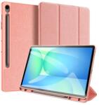 Dux Ducis GP-169344 Galaxy Tab S10 FE Plus WIFI (SM-X626) / LTE (SM-X620) rózsaszín bőr hatású tablet tok (GP-169344)