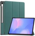 Gigapack GP-169359 Galaxy Tab S10 FE Plus WIFI (SM-X626) / LTE (SM-X620) sötétzöld bőr hatású tablet tok (GP-169359)