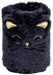 Astra Fluffy Kitty szőrmés asztali tolltartó - Black (411025002) (411025002)