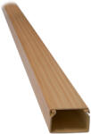 ELMARK 2M 25X25 Műanyag Kábelcsatorna Ct2 Világos Bükk (5622525LB)