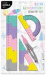DERFORM Kidea 4 db-os geometriai készlet - Pasztell (ZGPB20CM4KA)