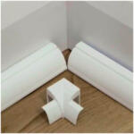 ELMARK Műanyag Kábelcsatorna Sarokba Illeszthető 23X23Mm L-Sarok (56223234)