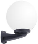 ELMARK Nardo 250 Garden Wall Lamp 1Xe27 Ip55 Black (96NARDO250W/BL)