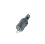 Somogyi Elektronic SAL SL 5 hangszóródugó, 2 pólus, rugós, csavarozható, törésgátló (SL 5)