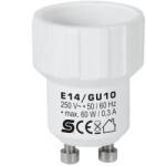 SOMOGYI Home E14/GU10 foglalatátalakító adapter, max. 0, 3 A (E14/GU10)