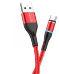 BOROFONE BU16 USB - USB-C mágneses kábel, 1, 2m, 3A, piros (BU-16-USB-C-piros) (BU-16-USB-C-piros)
