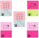 Pigna Set 5 x Caiet Pigna A5, 48 de file, Velin Basic, Fete (EAN-505402/FETE)