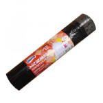 Glossy Szemeteszsák önzáró szalaggal 60 liter 58 x 68 cm 10 db/tekercs fekete (K-11123-0251) (K-11123-0251)