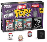 Funko Funko Bitty POP! The Nightmare Before Christmas - Santa Jack, 4 db-os Figura Szett
