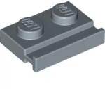 LEGO® 32028c55 - LEGO homokkék lap 1 x 2 méretű, hosszanti sínnel (32028c55)