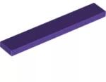 LEGO® 6636c89 - LEGO sötétlila csempe 1 x 6 méretű (6636c89)