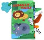 KikkaBoo Текстилна книжка с чесалка Kikkaboo - Jungly tails (31201010267)