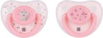 Kikkaboo Силиконови залъгалки Kikkaboo - Savanna, Pink 6-18 m, 2 броя (31303010044)