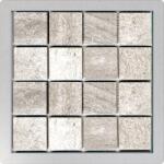Alcadrain Szennyvízrács 92×92 mm rozsdamentes acél, csempével töltve (MPV016)